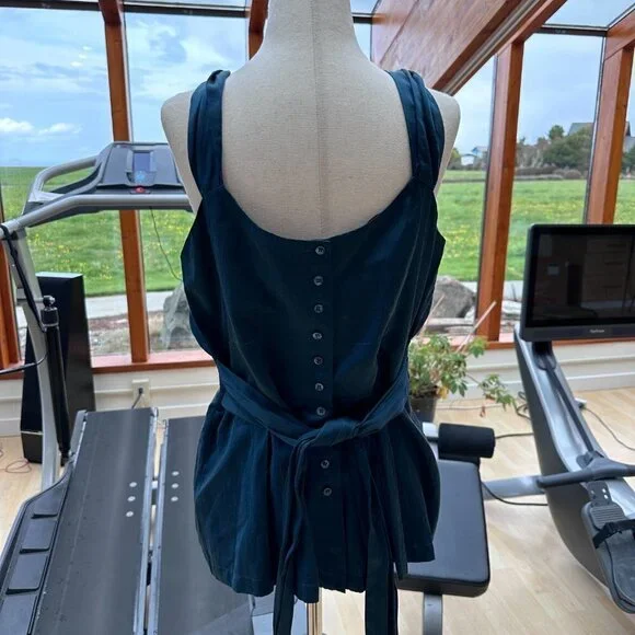 Soft Silk and Cotton Blend Top - Picture 3 of 7